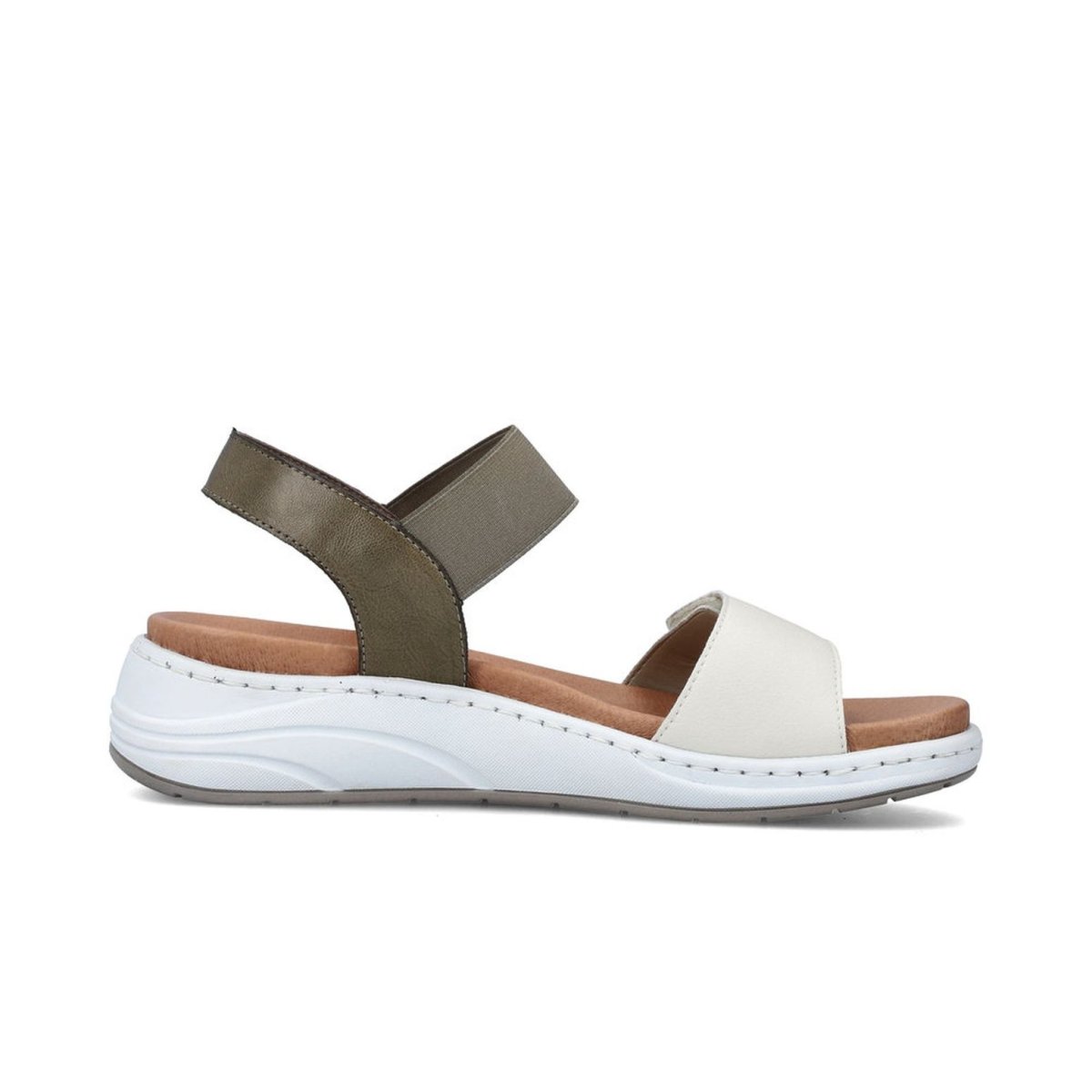 detail Dámské sandály Rieker 64300-54 zelená