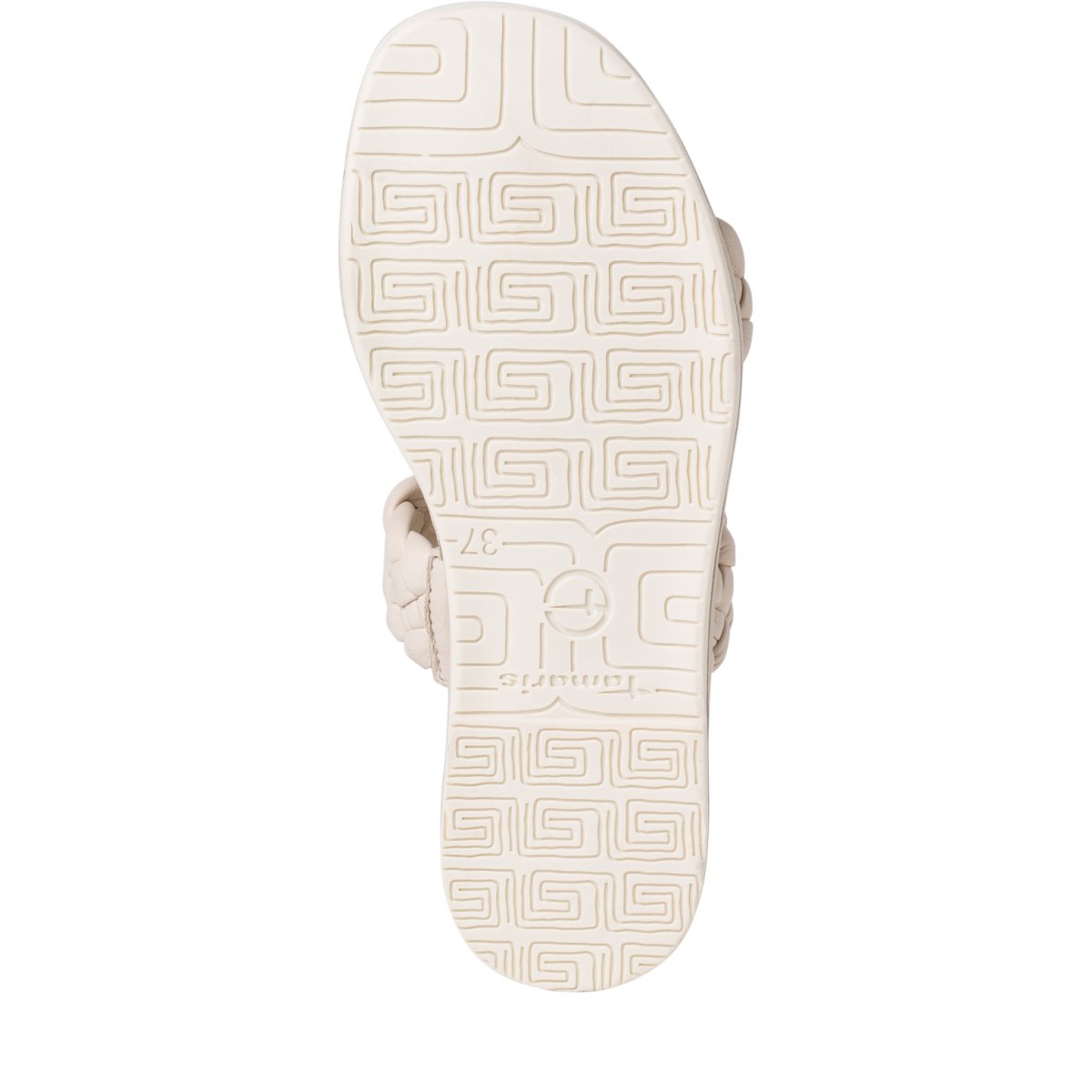 detail Dámské kožené pantofle Tamaris 27113-28 418 béžová