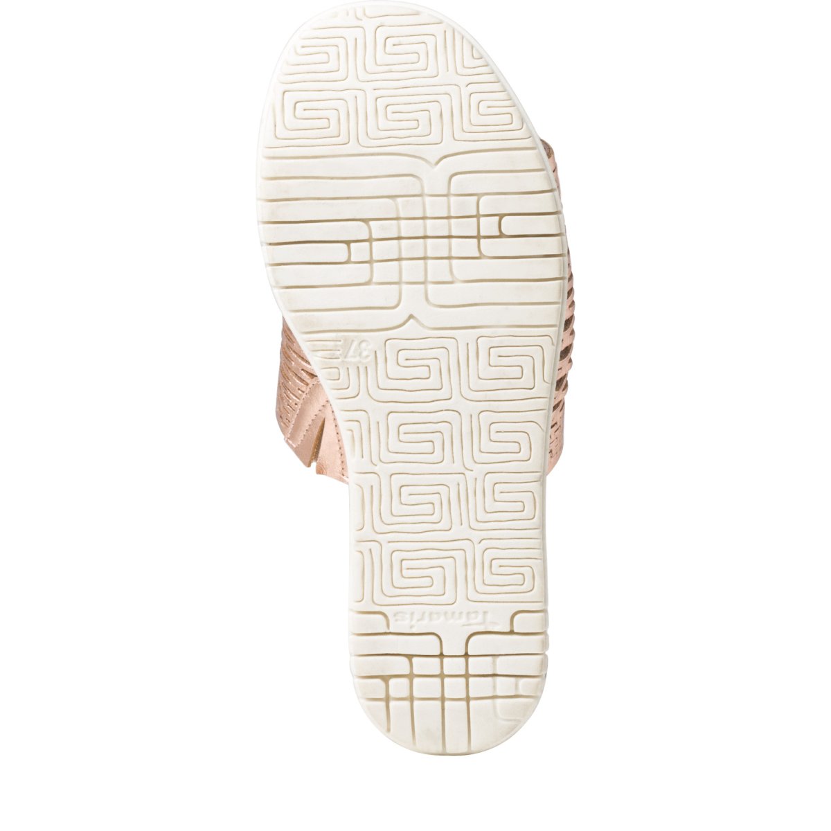 detail Dámské kožené pantofle Tamaris 27221-28 907 růžová