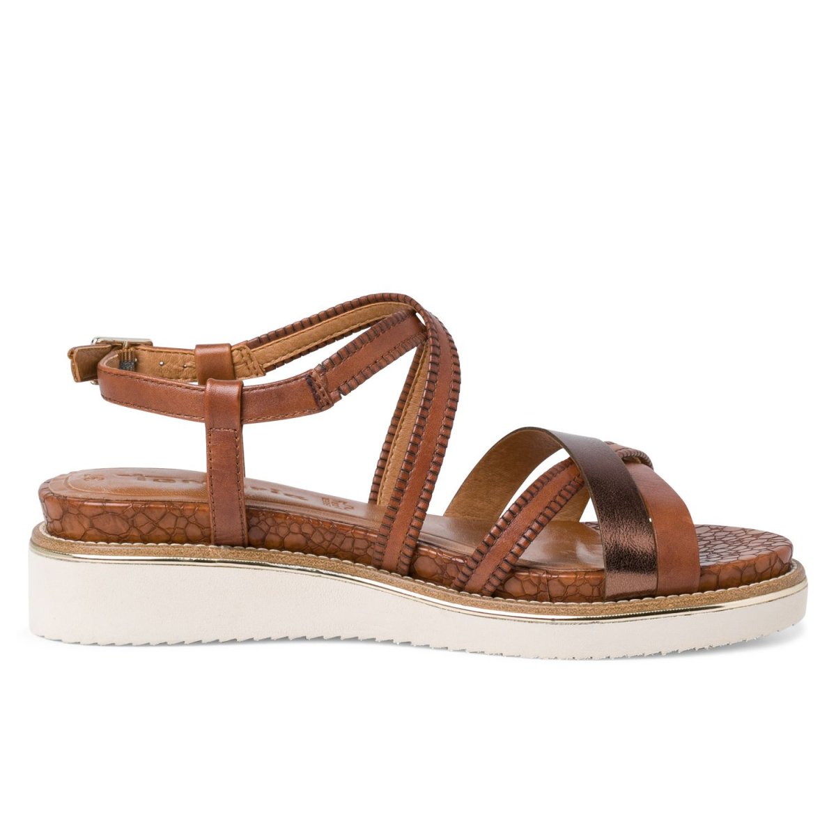 detail Dámské sandály Tamaris 28207-28 305 hnědá