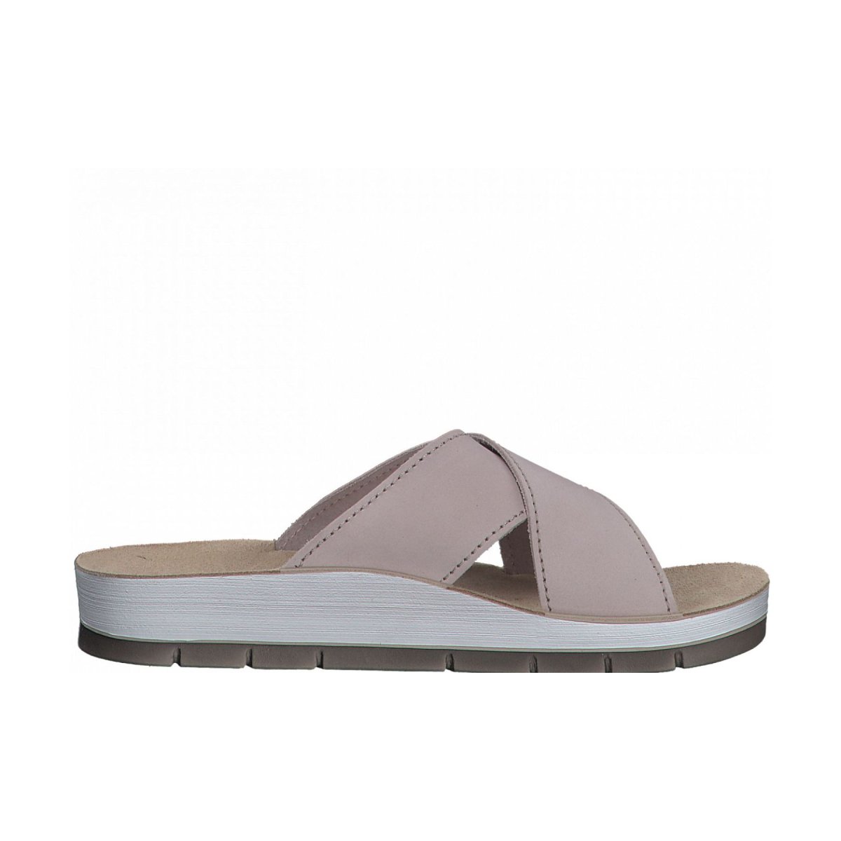 detail Dámské kožené pantofle Marco Tozzi 27410-28 408 růžová