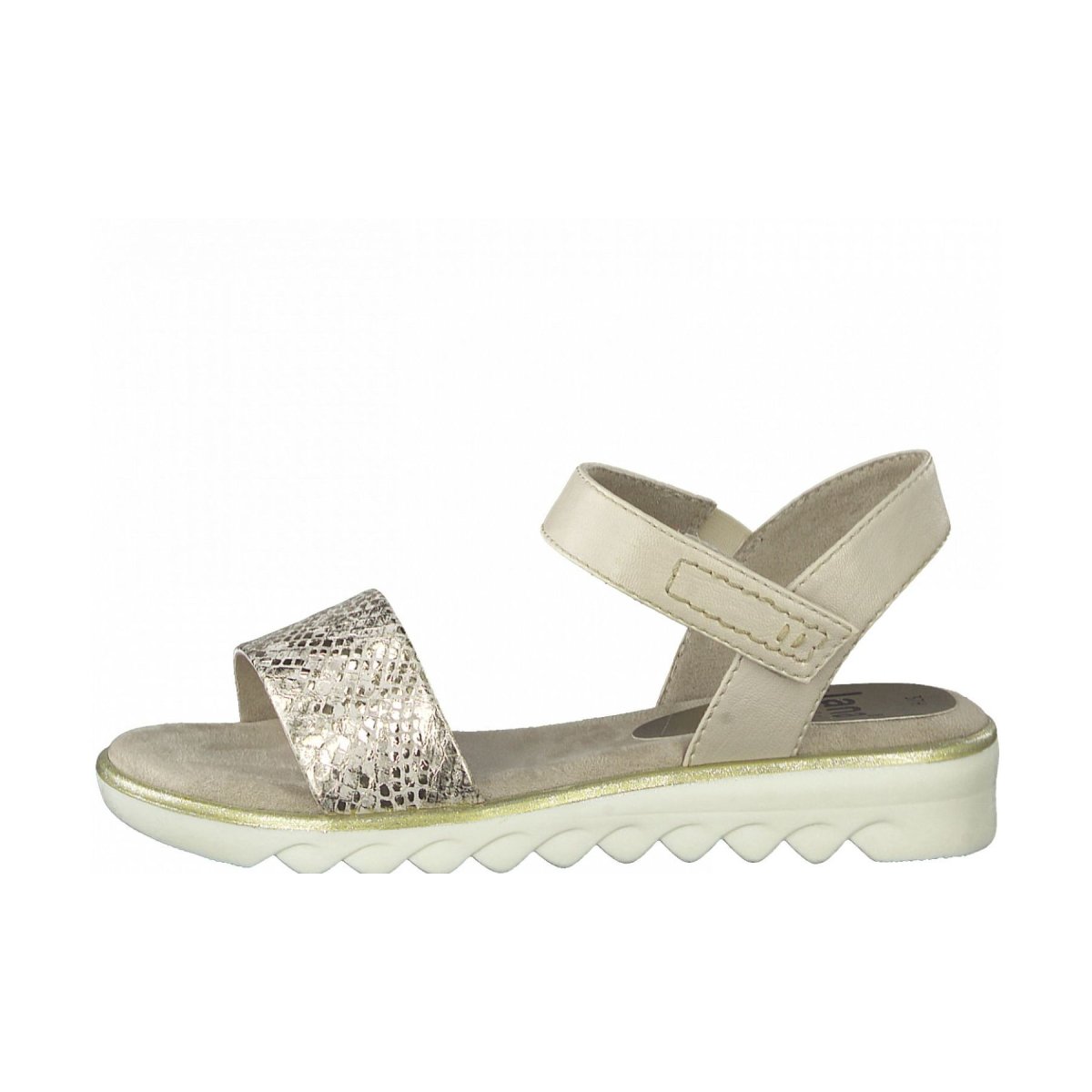 detail Dámské sandály Jana 28662-28 949 zlatá/béžová