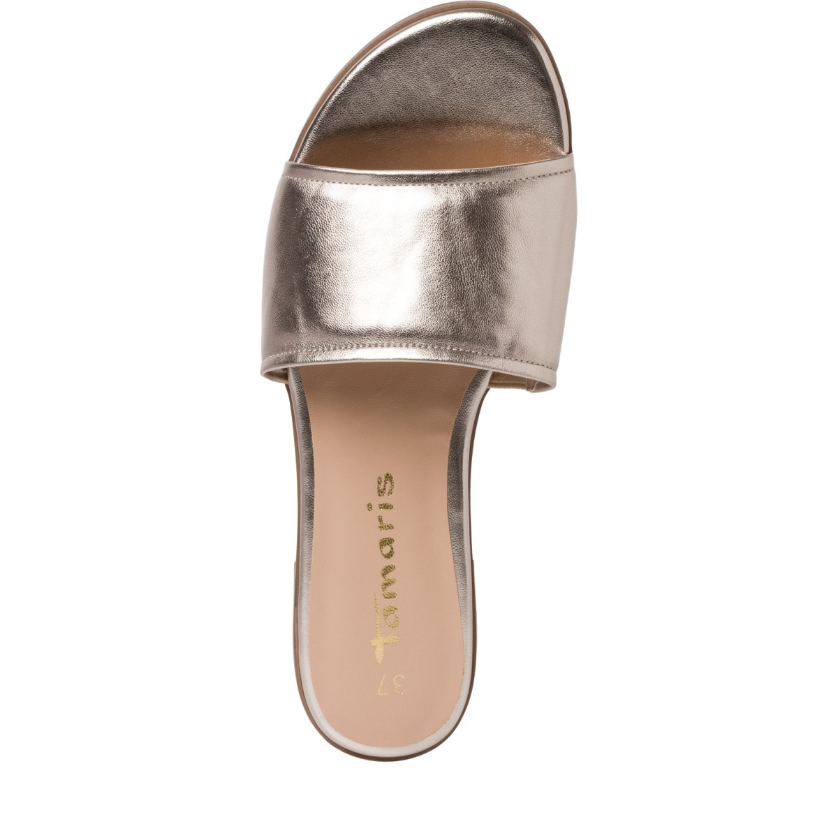 detail Dámské pantofle Tamaris 27108-20 909 zlatá