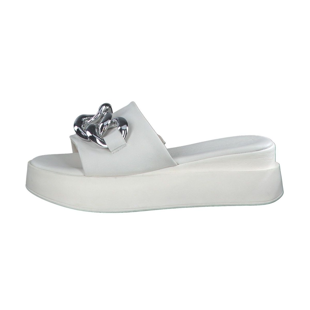 detail Dámské kožené pantofle Tamaris 27215-20 100 bílá