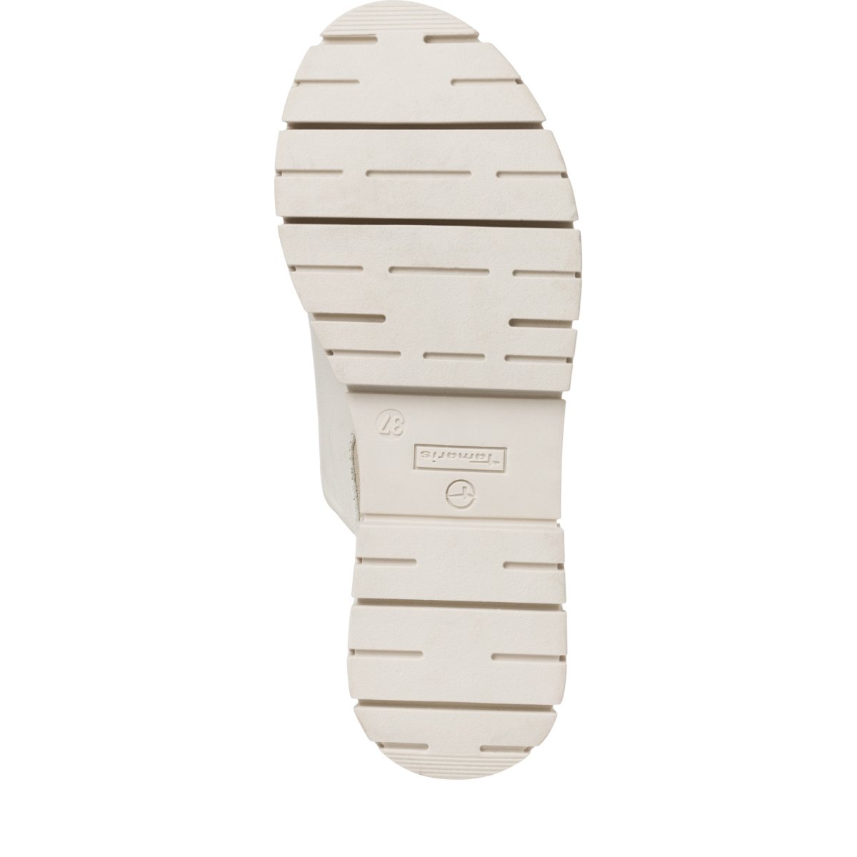 detail Dámské kožené pantofle Tamaris 27252-20 104 bílá