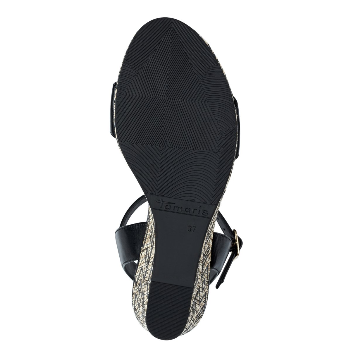 detail Dámské sandály Tamaris 28009-20 001 černá