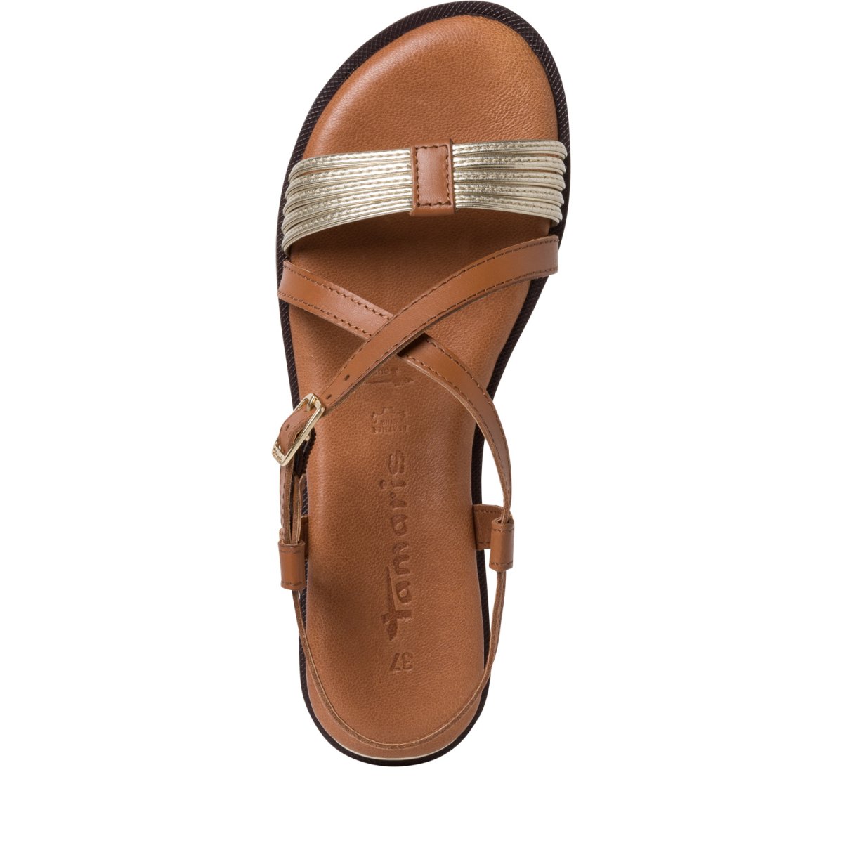 detail Dámské sandály Tamaris 28108-20 496 hnědá