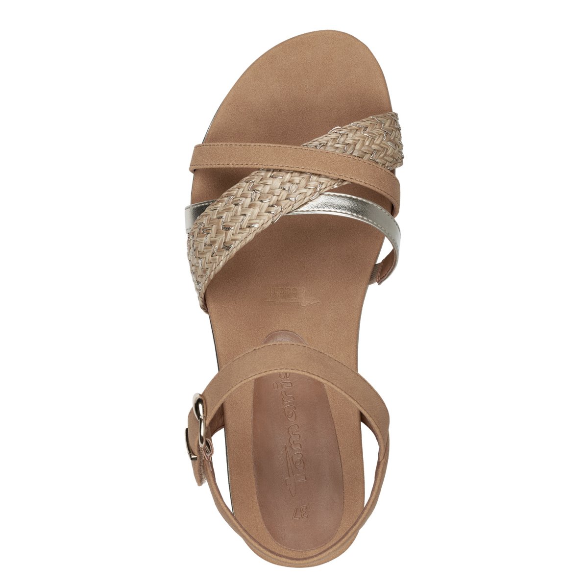 detail Dámské sandály Tamaris 28145-20 313 hnědá