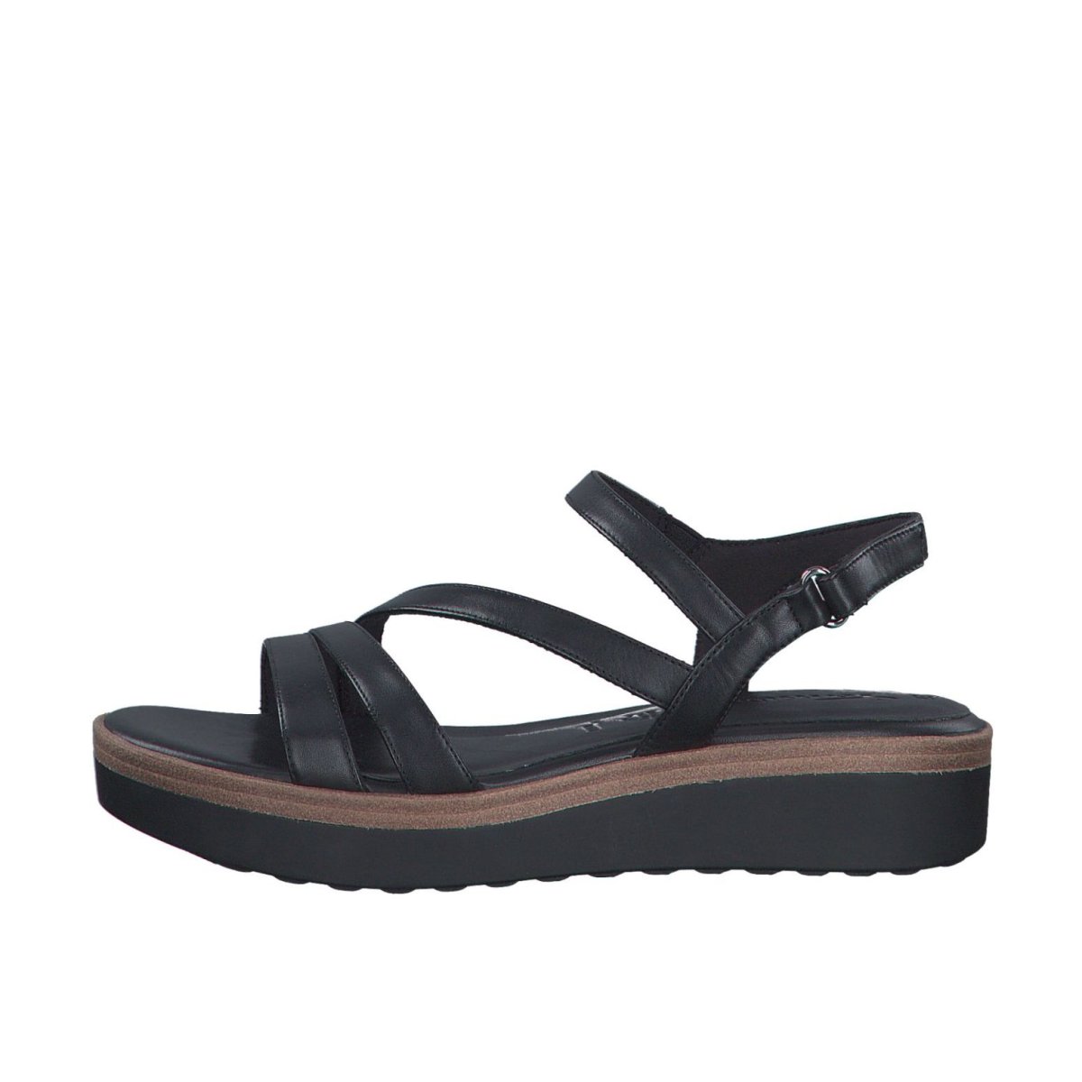 detail Dámské kožené sandály Tamaris 28215-20 001 černá