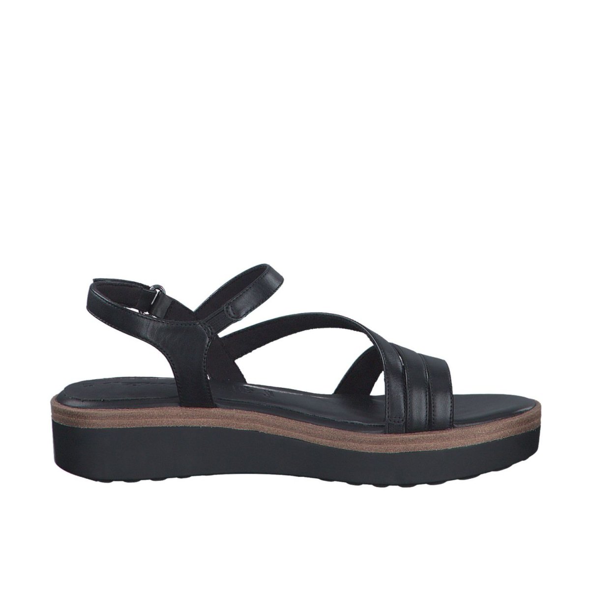 detail Dámské kožené sandály Tamaris 28215-20 001 černá