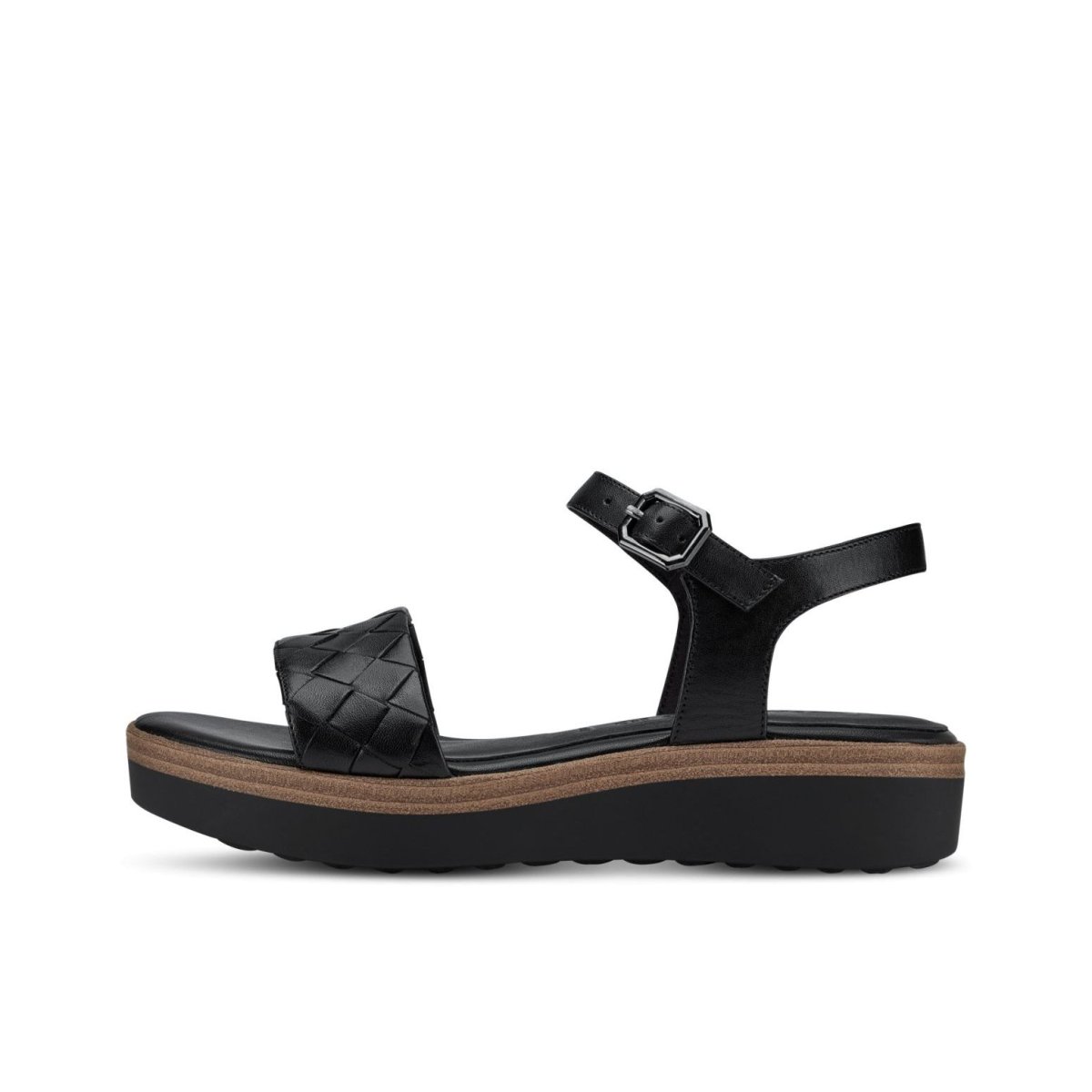 detail Dámské kožené sandály Tamaris 28216-20 001 černá