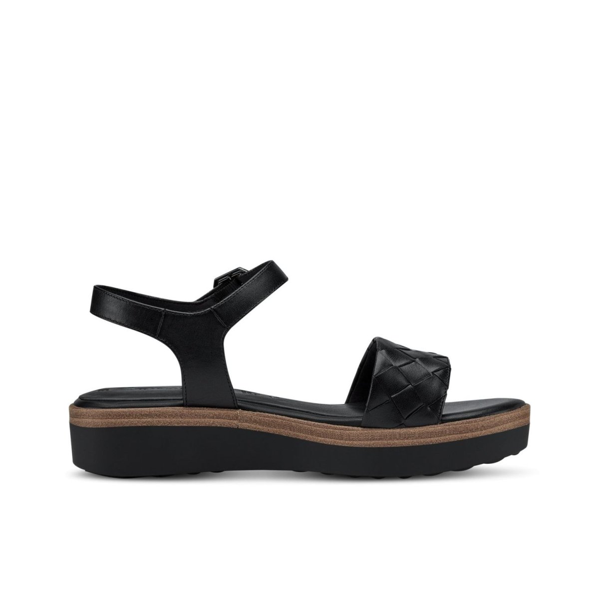 detail Dámské kožené sandály Tamaris 28216-20 001 černá