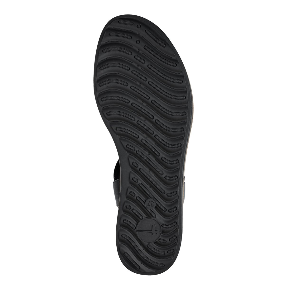 detail Dámské kožené sandály Tamaris 28216-20 001 černá