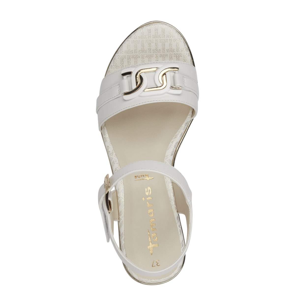 detail Dámské sandály Tamaris 28702-20 100 bílá