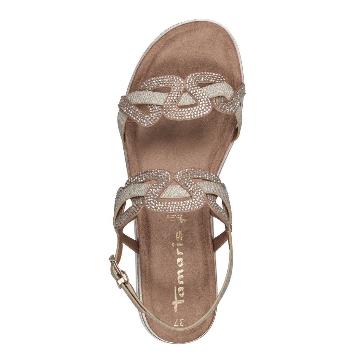 detail Dámské sandály Tamaris 28716-20 373 hnědá