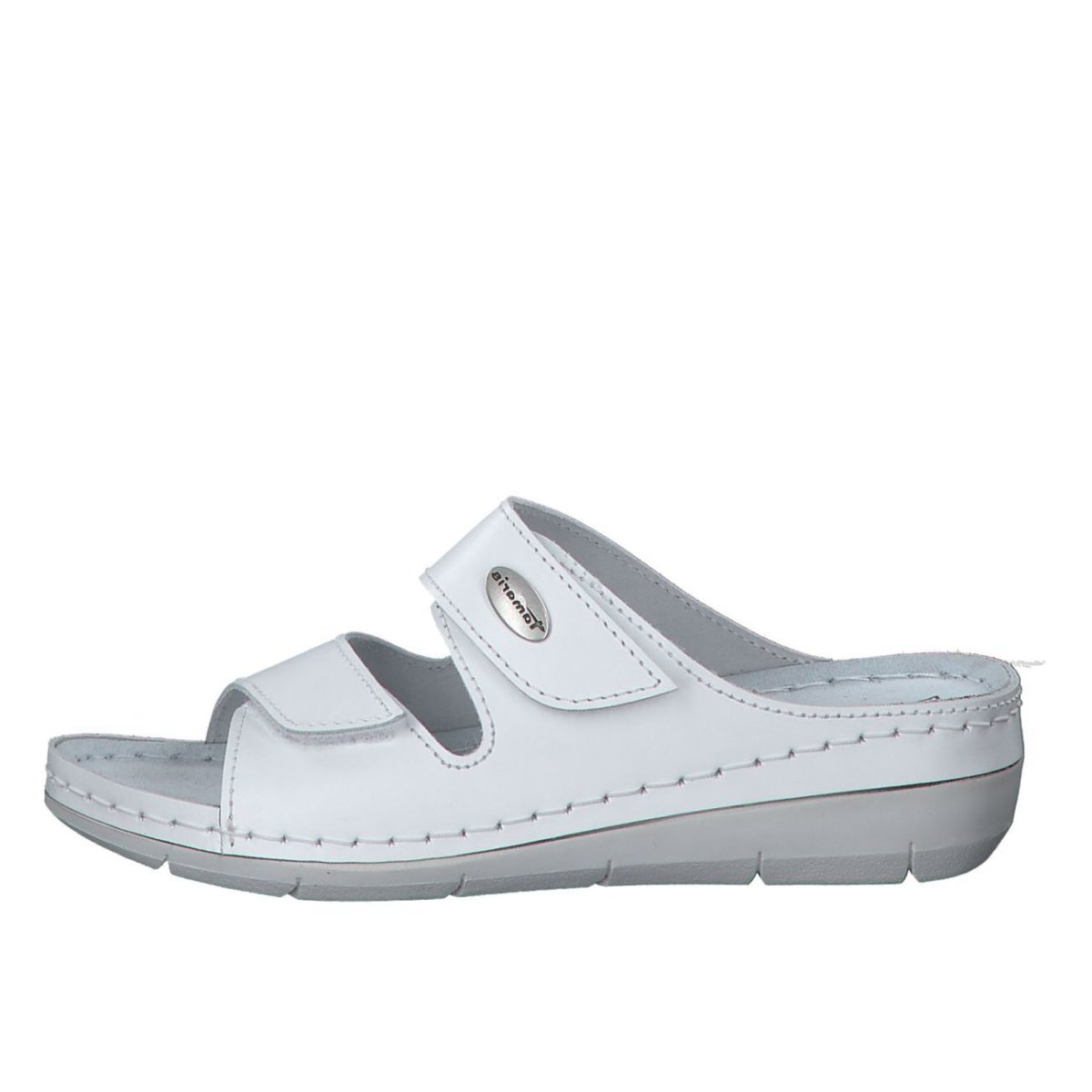 detail Dámské kožené pantofle Tamaris 27510-41 117 bílá