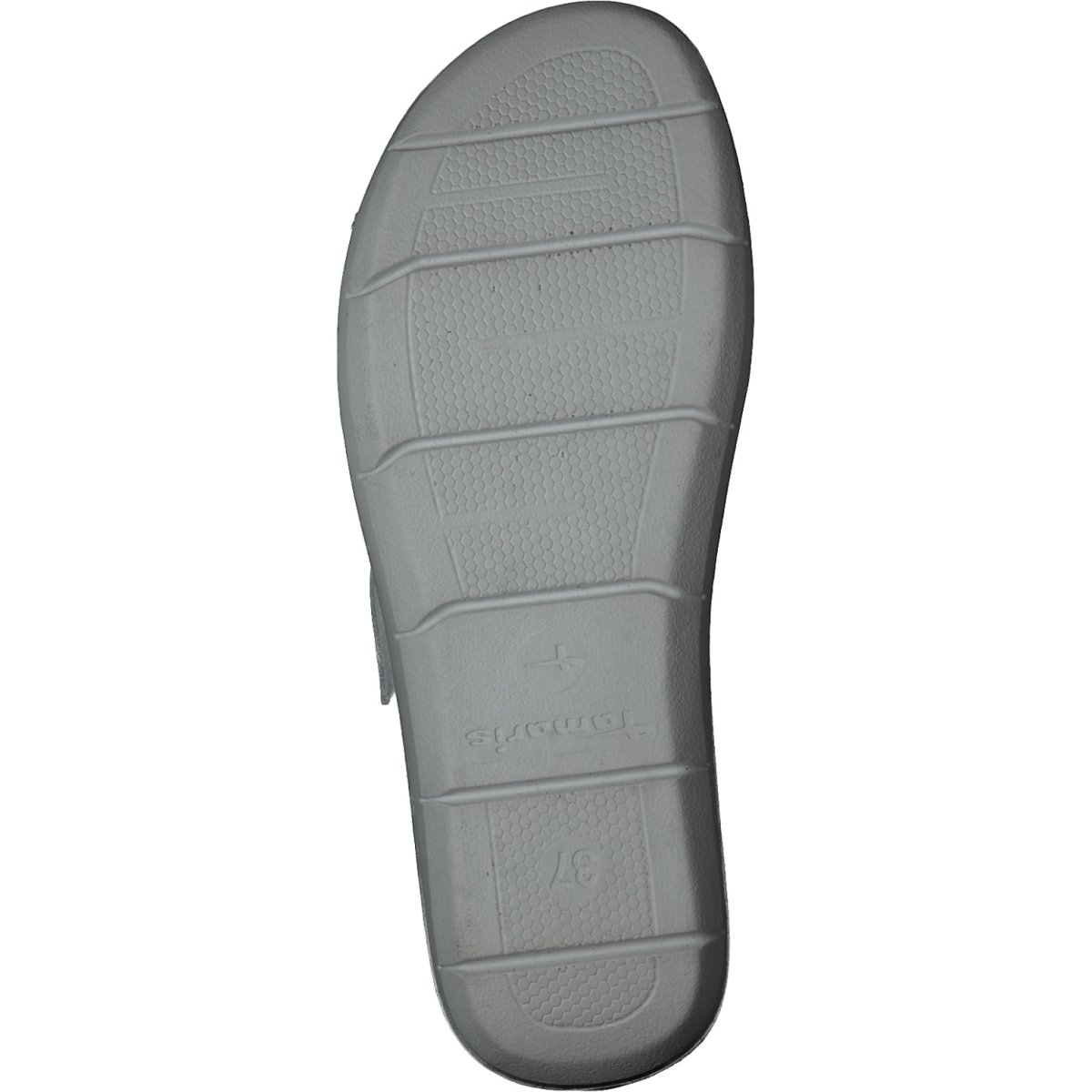 detail Dámské kožené pantofle Tamaris 27510-41 117 bílá