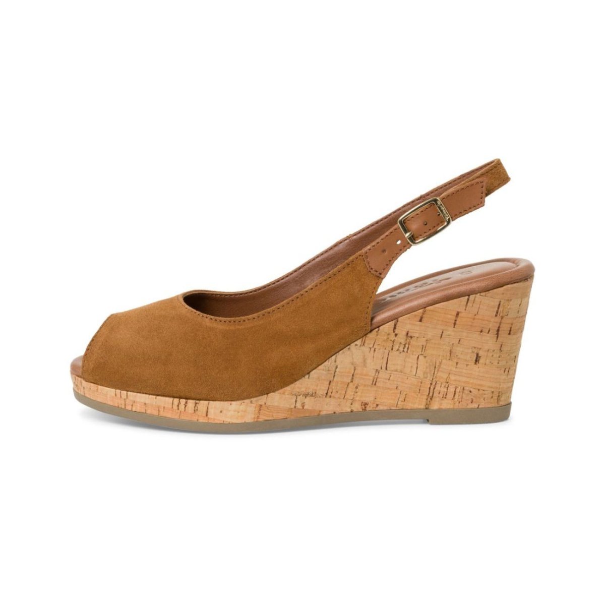 detail Dámské kožené sandály Tamaris 28375-42 305 hnědá