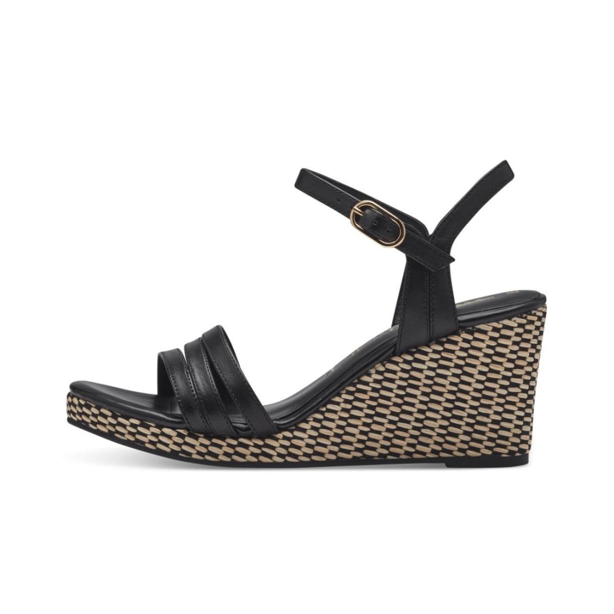 detail Dámské kožené sandály Tamaris 28046-42 001 černá