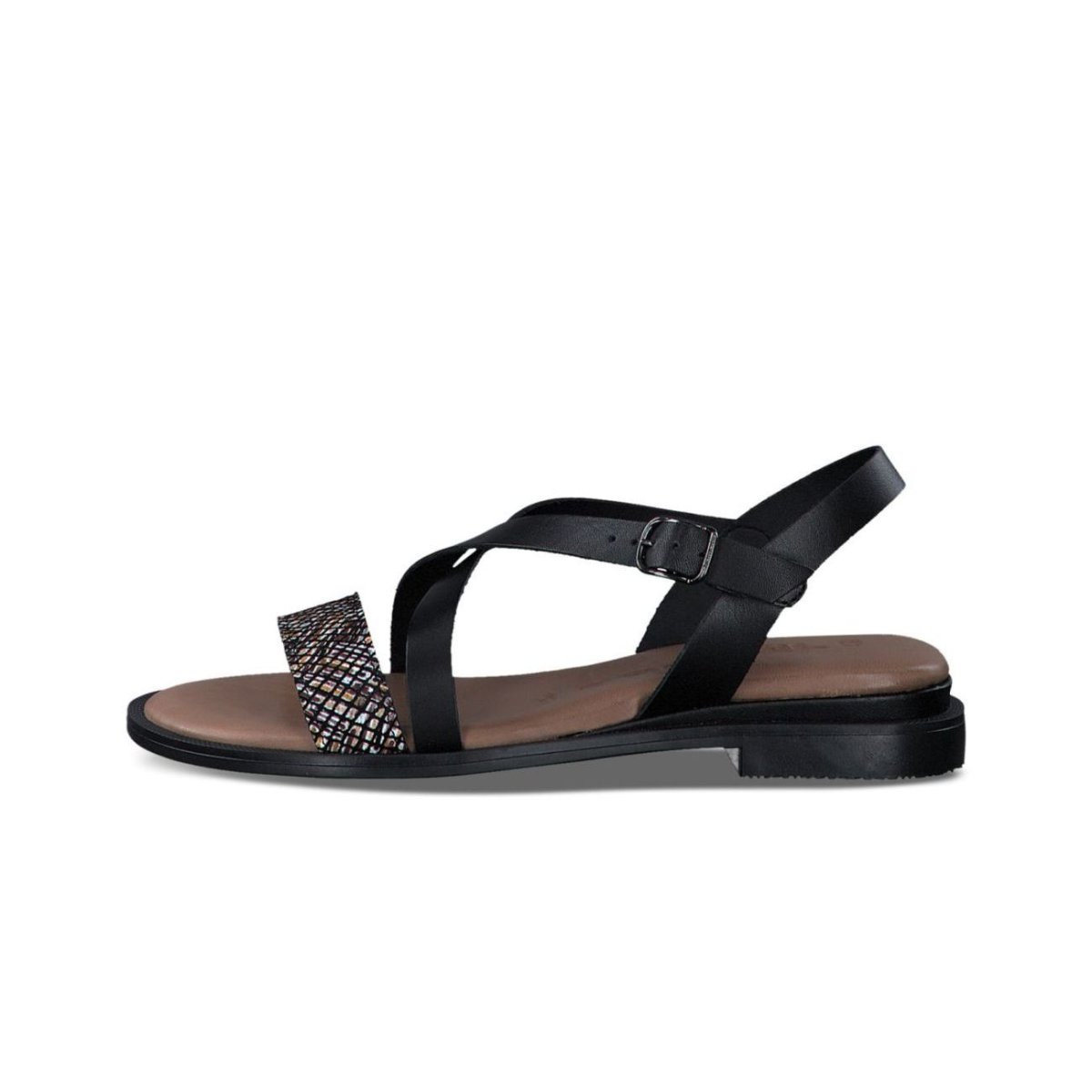 detail Dámské kožené sandály Tamaris 28111-42 098 černá