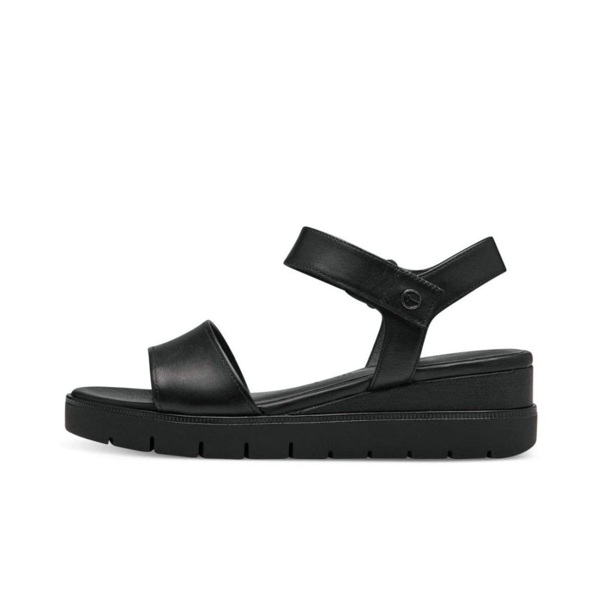 detail Dámské kožené sandály Tamaris 28203-42 001 černá