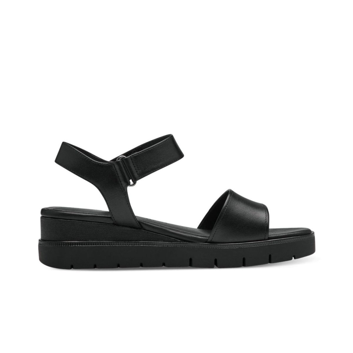 detail Dámské kožené sandály Tamaris 28203-42 001 černá