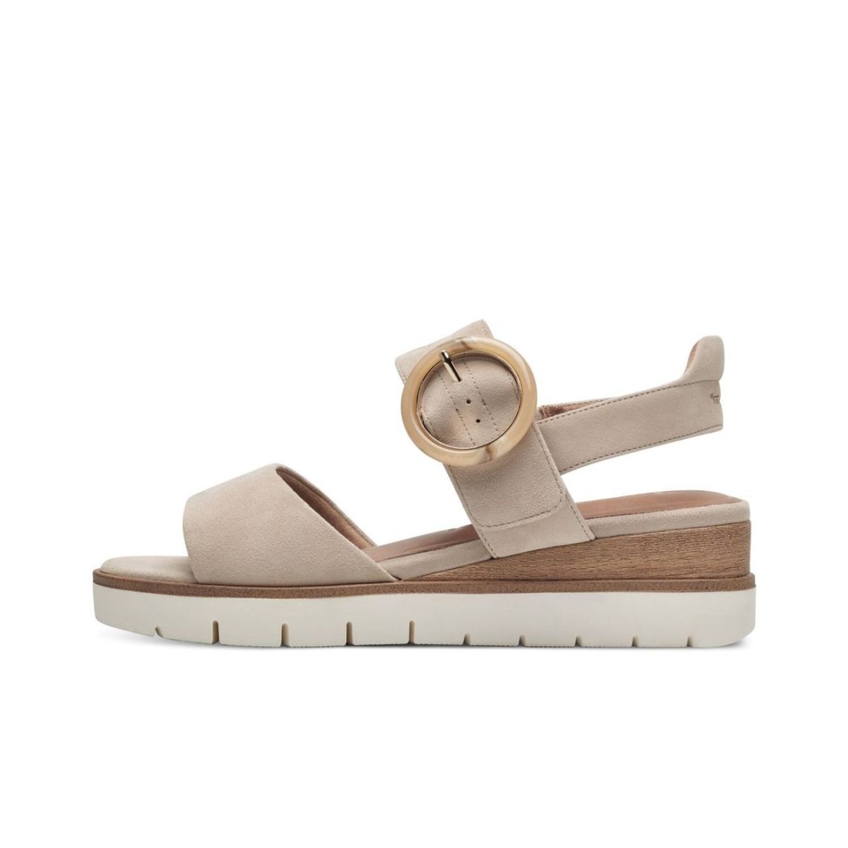 detail Dámské kožené sandály Tamaris 28206-42 458 béžová