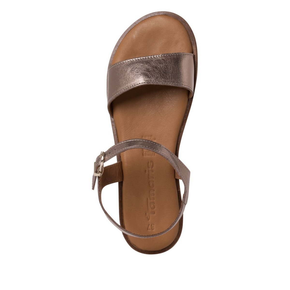 detail Dámské kožené sandály Tamaris 28601-42 915 bronzová