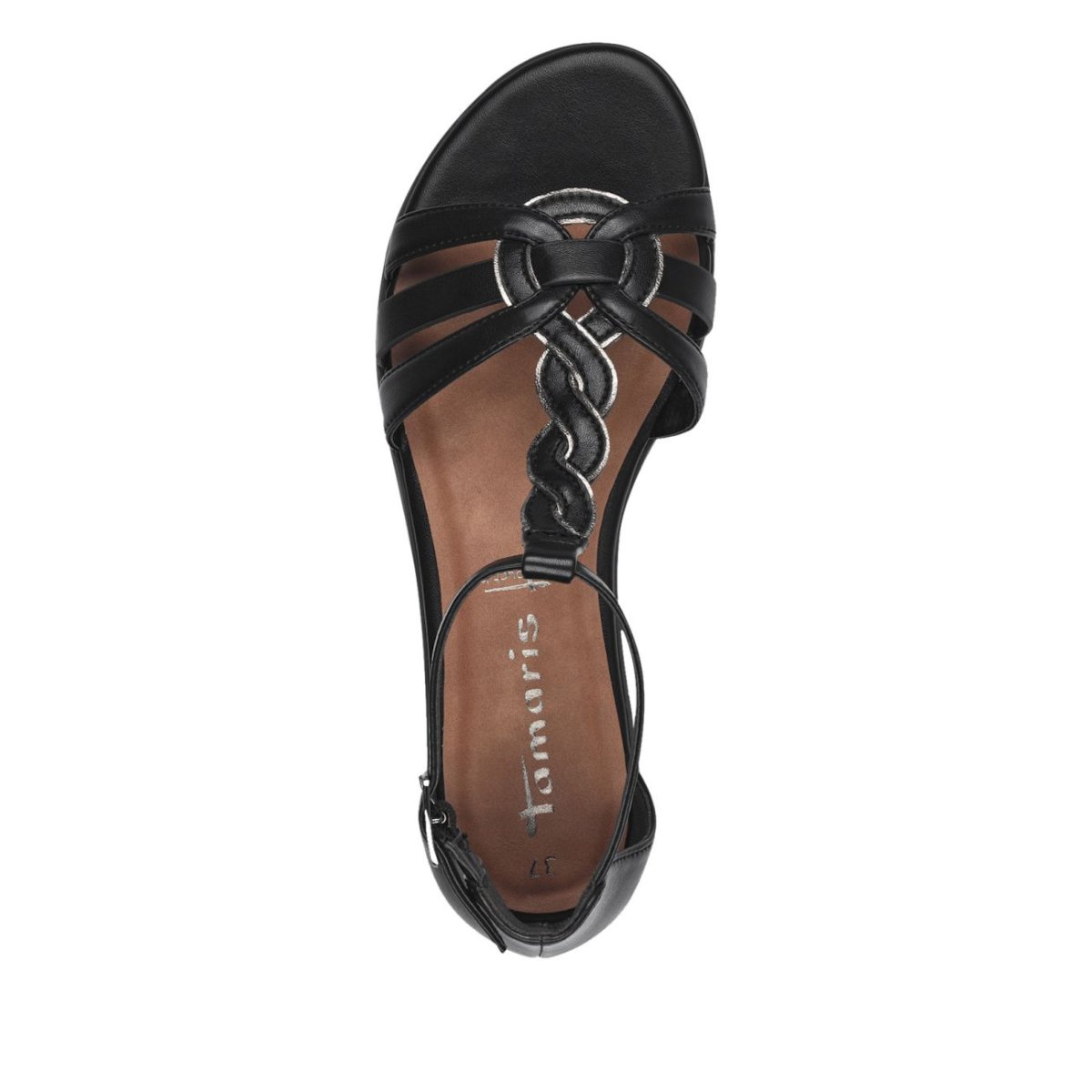 detail Dámské sandály Tamaris 28130-42 001 černá