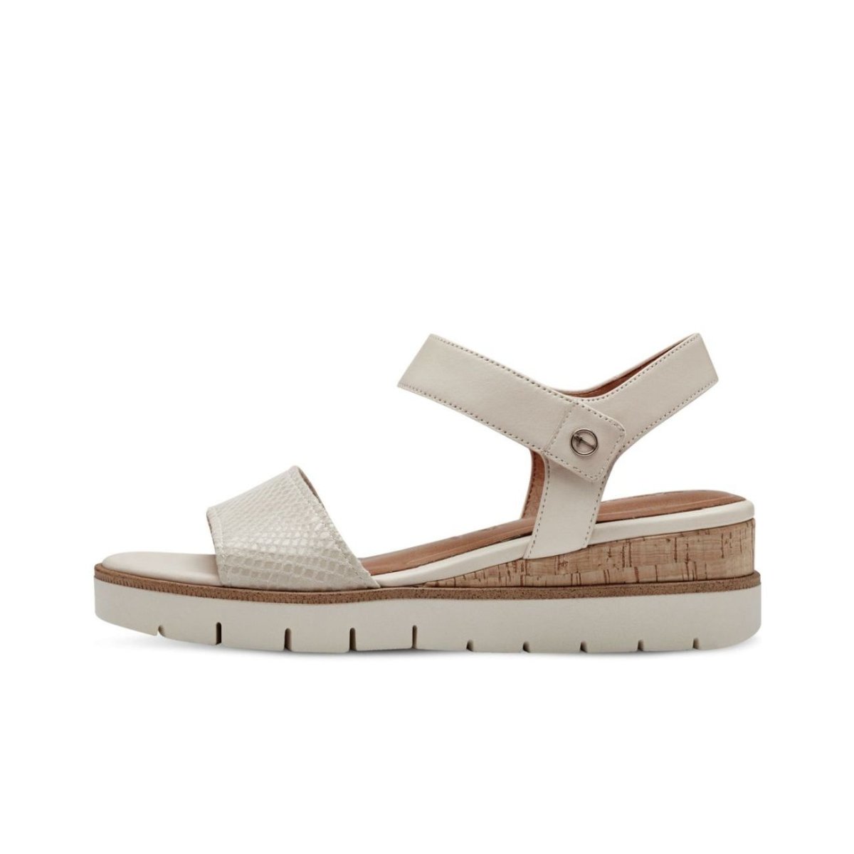 detail Dámské kožené sandály Tamaris 28203-42 430 béžová