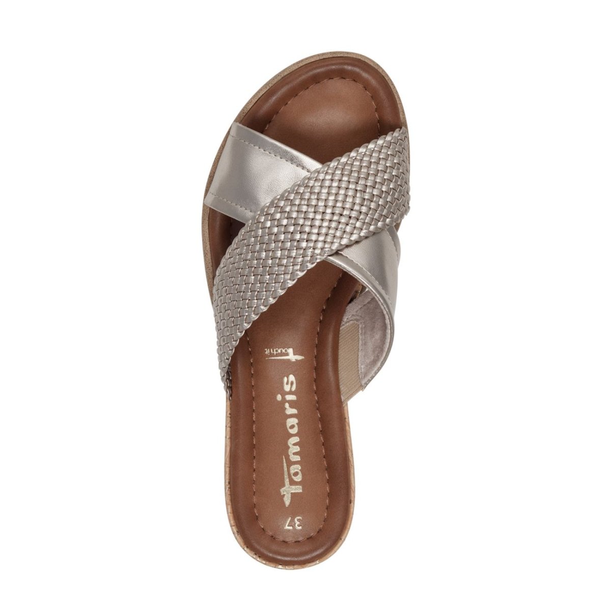 detail Dámské nazouváky Tamaris 27101-42 933 zlatá