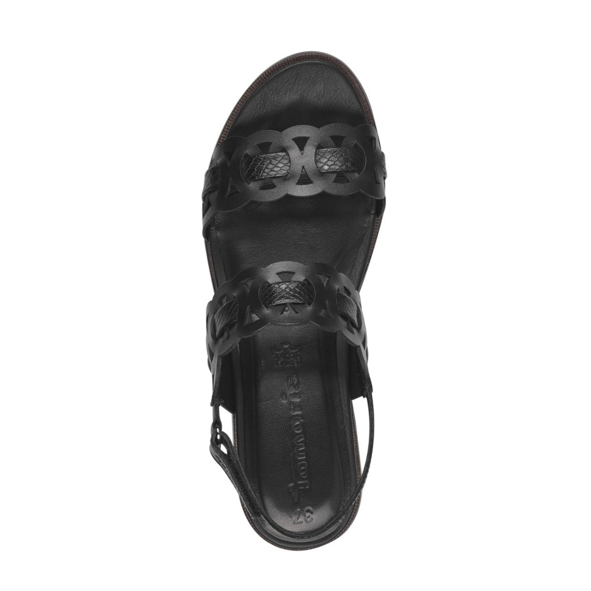 detail Dámské sandály Tamaris 28212-42 001 černá