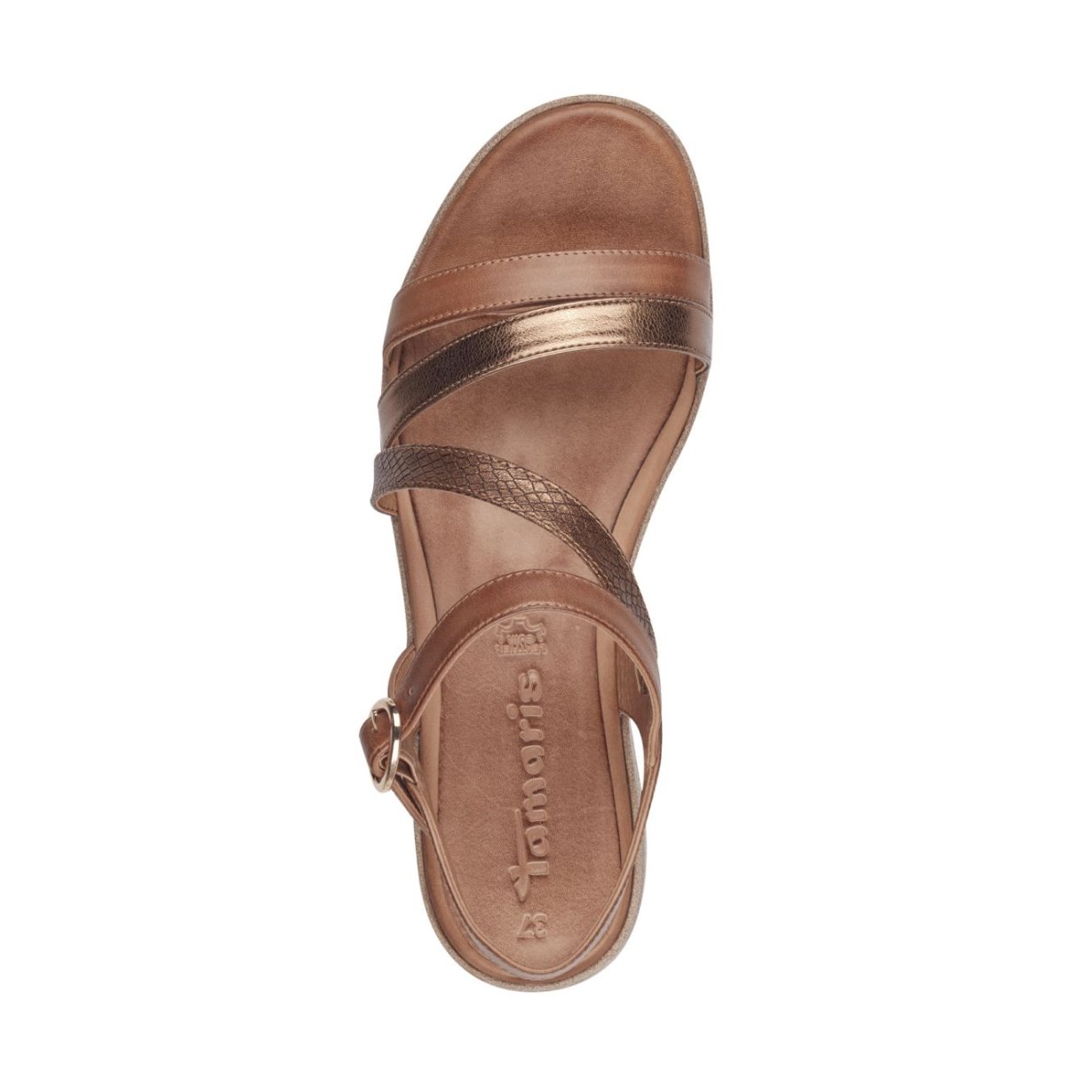 detail Dámské sandály Tamaris 28215-42 440 hnědá