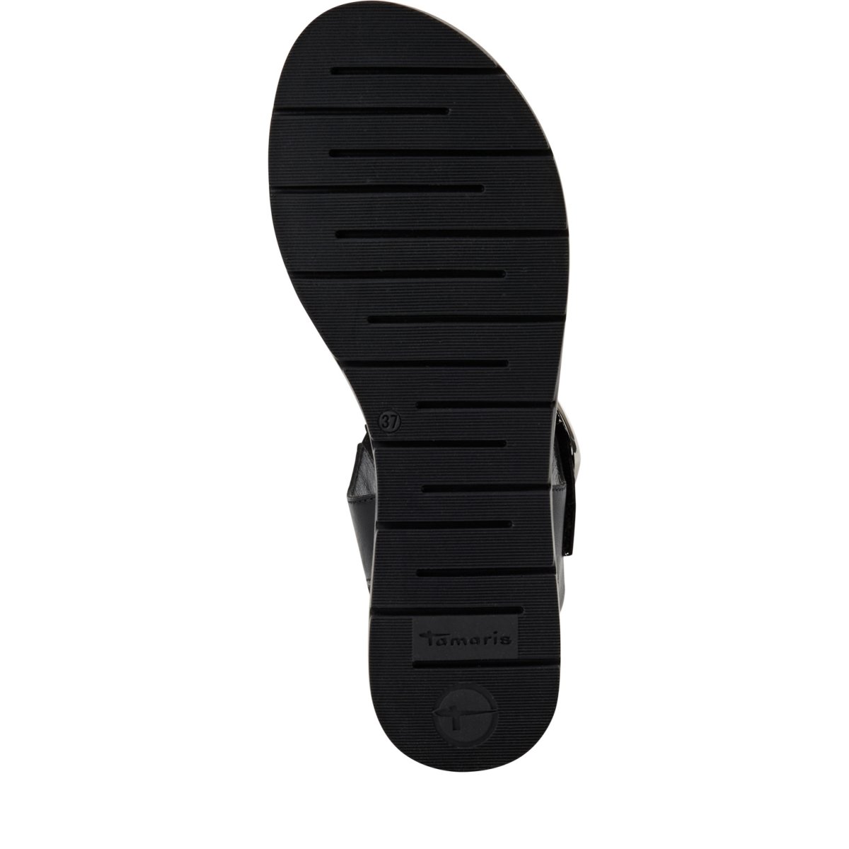 detail Dámské kožené sandály Tamaris 28133-44 001 černá