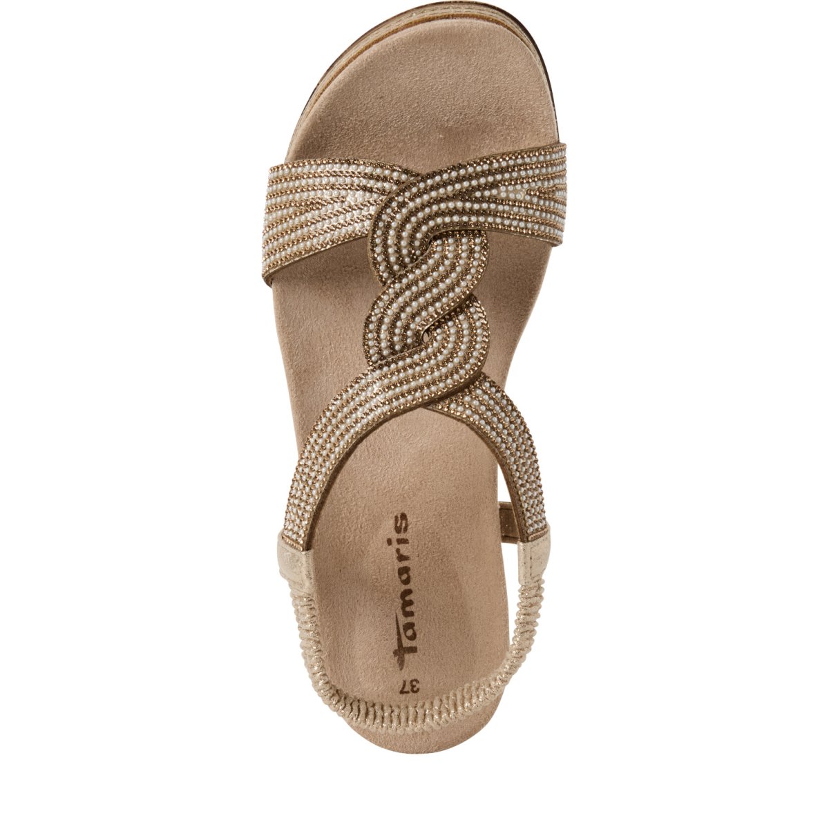 detail Dámské sandály Tamaris 28200-44 964 zlatá