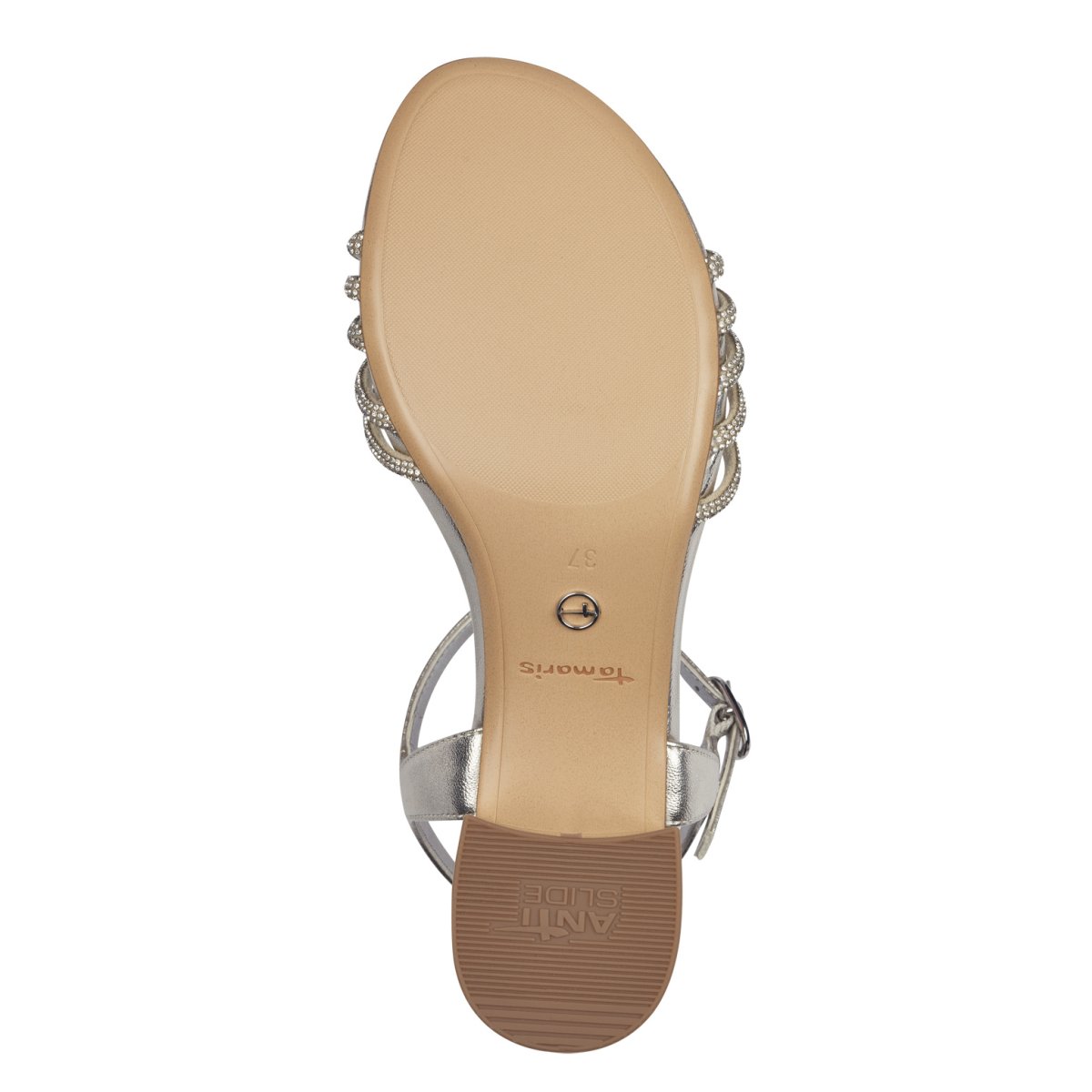 detail Dámské sandály Tamaris 28248-44 957 stříbrná