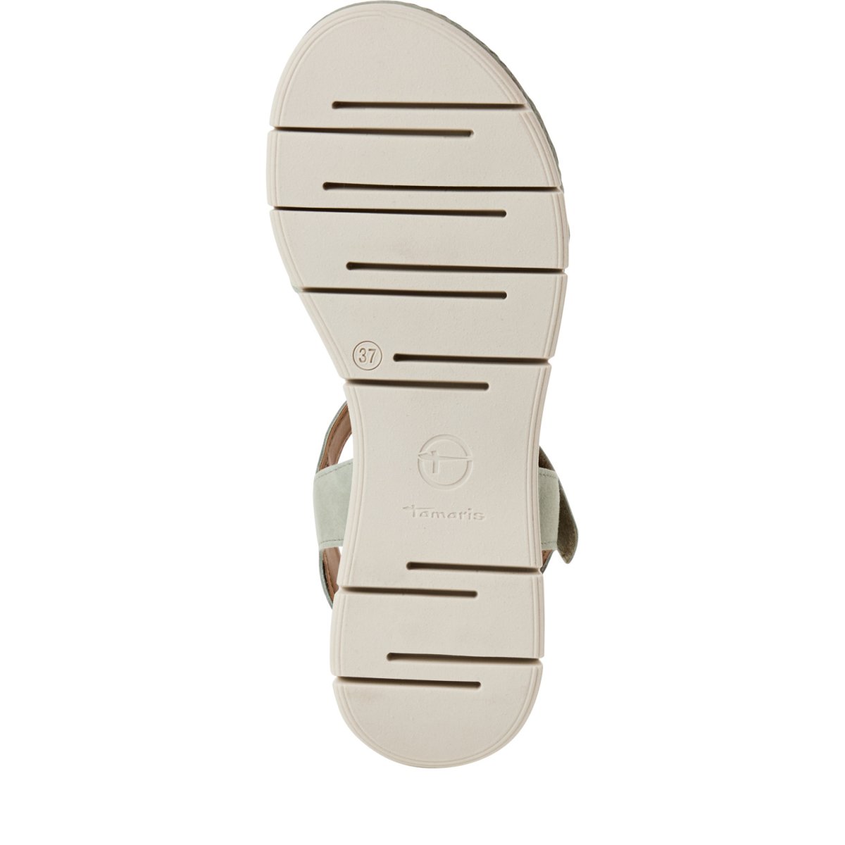 detail Dámské kožené sandály Tamaris 28220-44 771 zelená