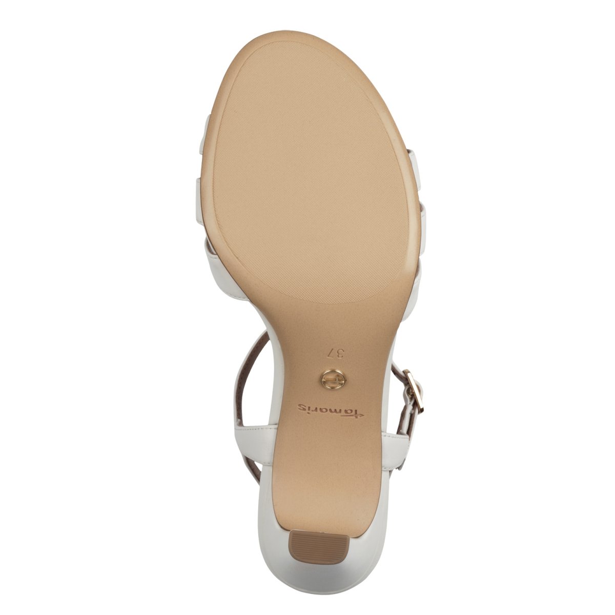 detail Dámské kožené sandály Tamaris 28333-44 117 bílá