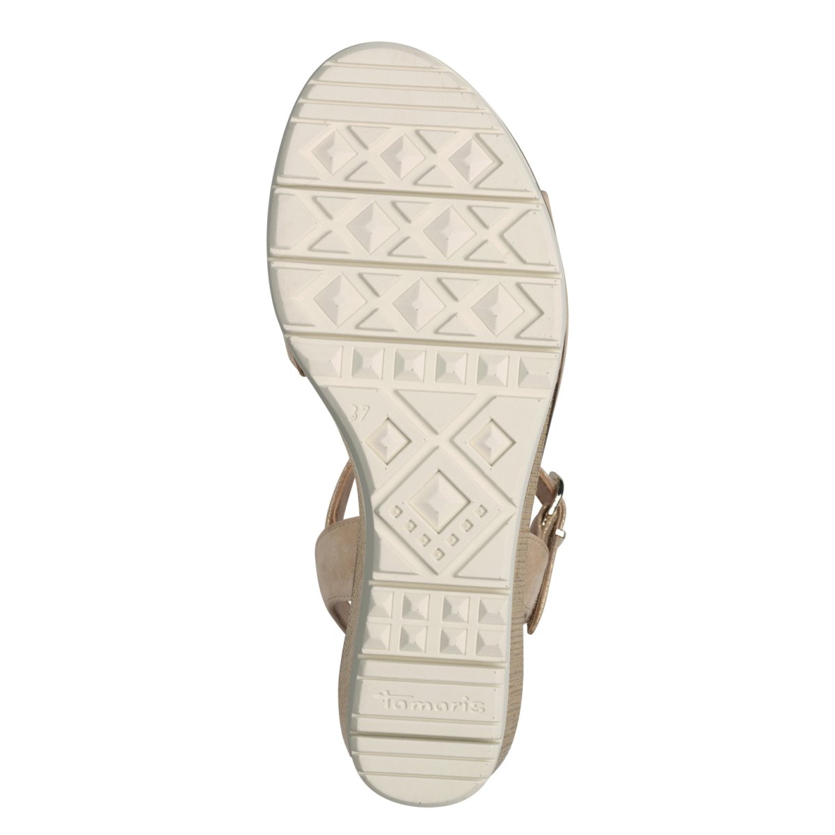 detail Dámské kožené sandály Tamaris 28360-44 179 zlatá