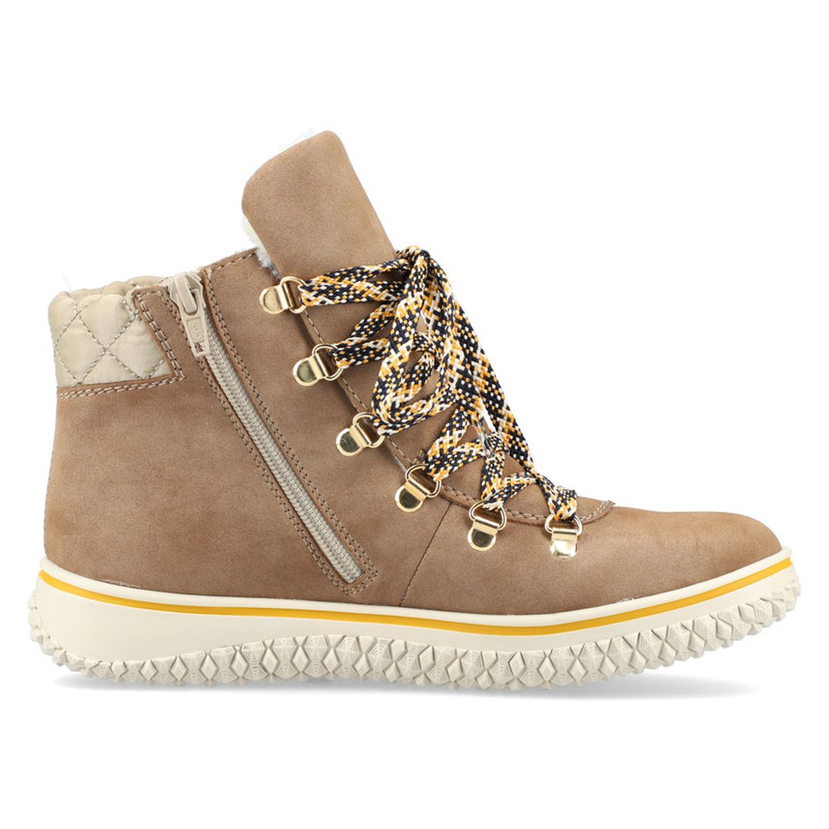 detail Dámské kotníková obuv Rieker Z4238-64 béžová