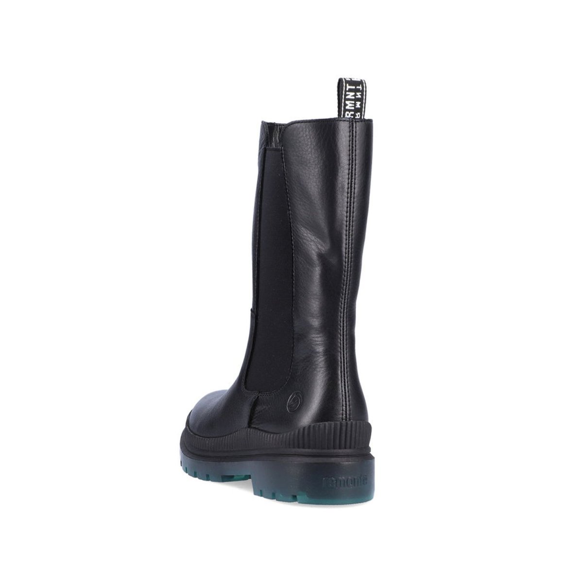 detail Dámská kožená kotníková obuv Remonte D0C75-01 černá