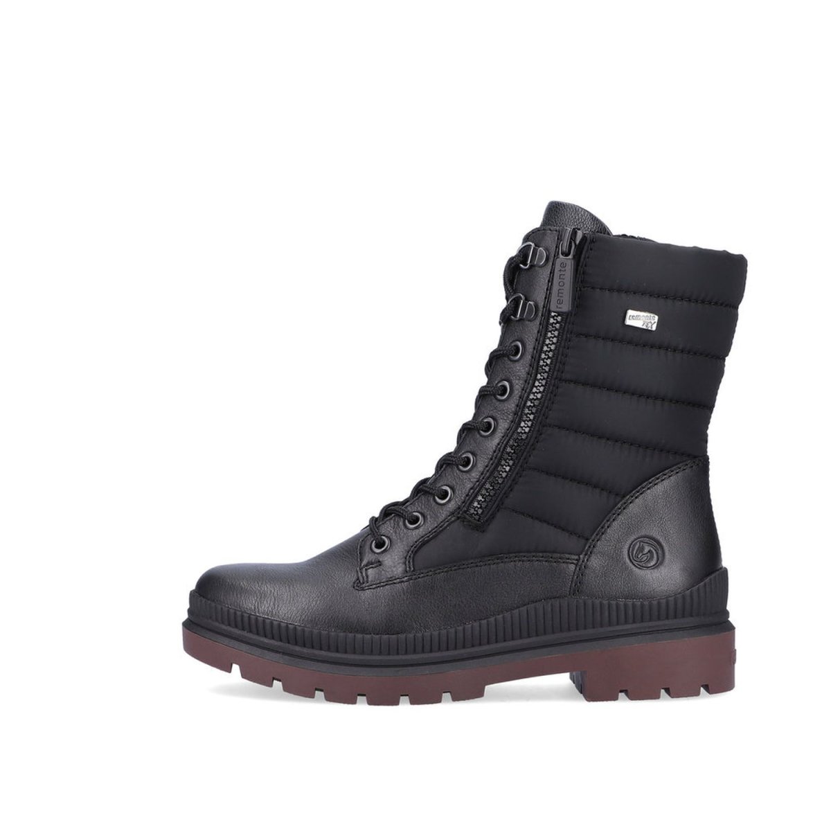 detail Dámská kotníková obuv Remonte D0C76-01 černá