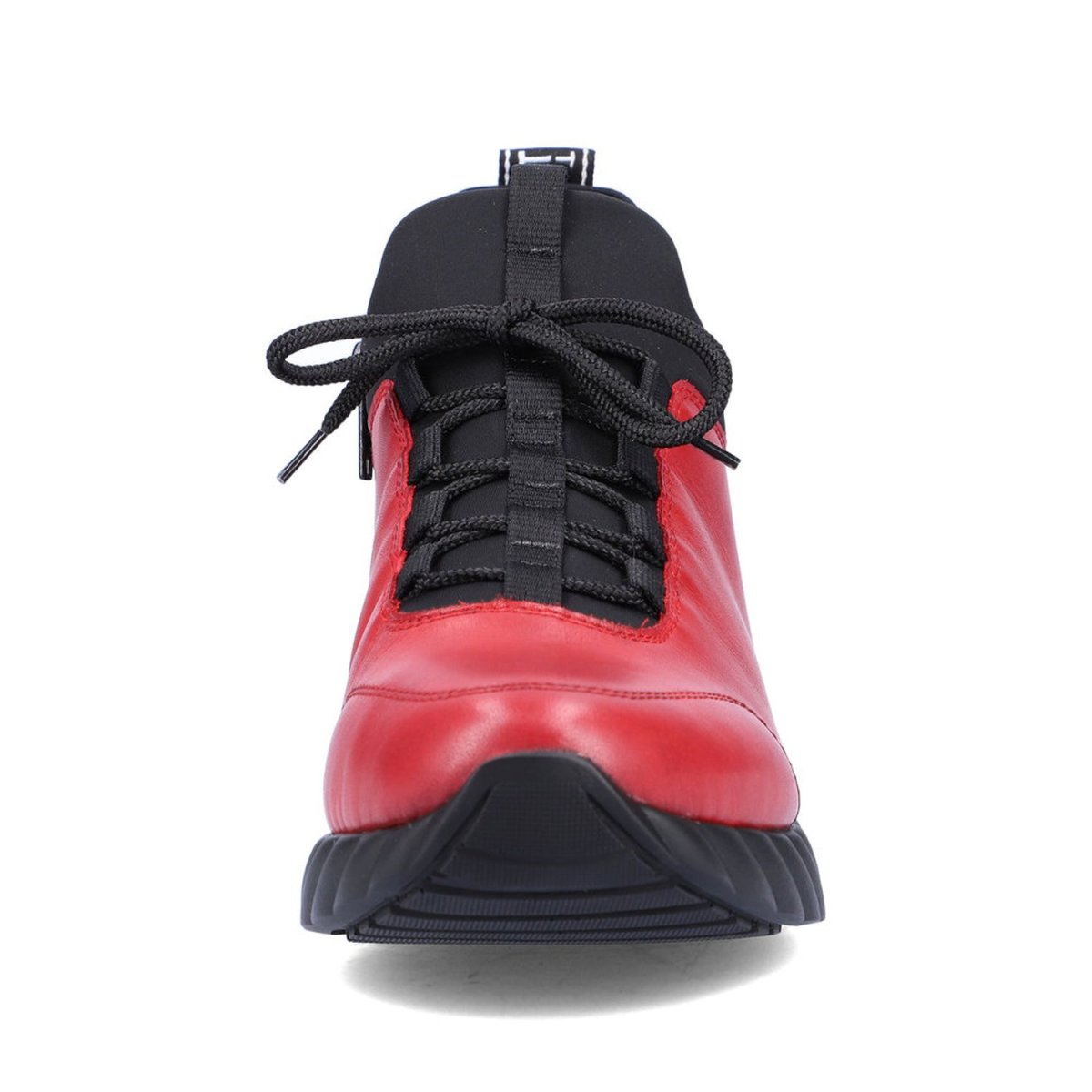 detail Dámské kožené tenisky Remonte D5977-34 vínová