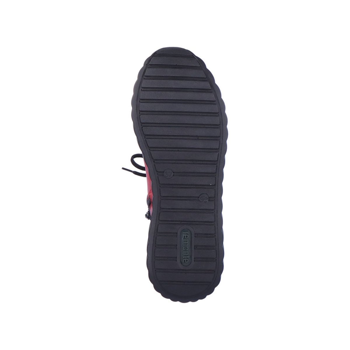 detail Dámské kožené tenisky Remonte D5977-34 vínová