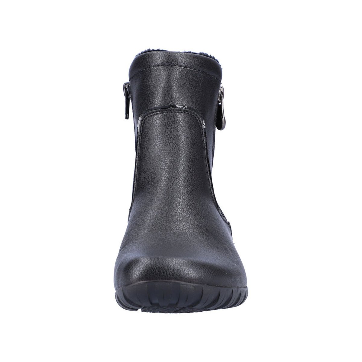 detail Dámská kožená zimní obuv Rieker L4657-00 černá