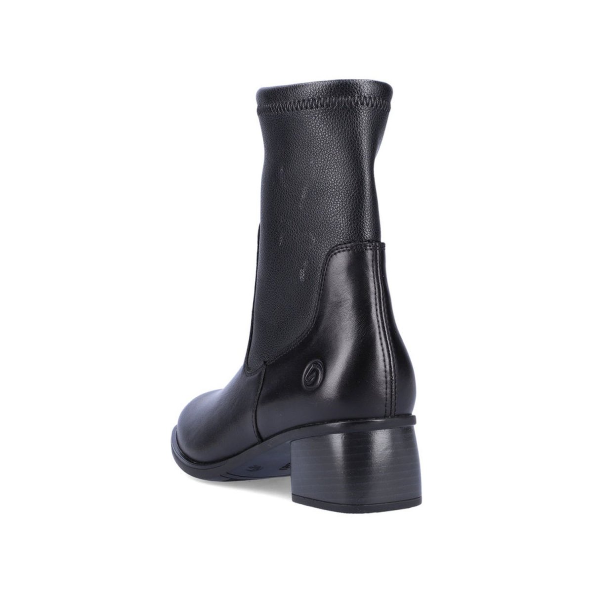 detail Dámská kožená kotníková obuv Remonte R8873-01 černá