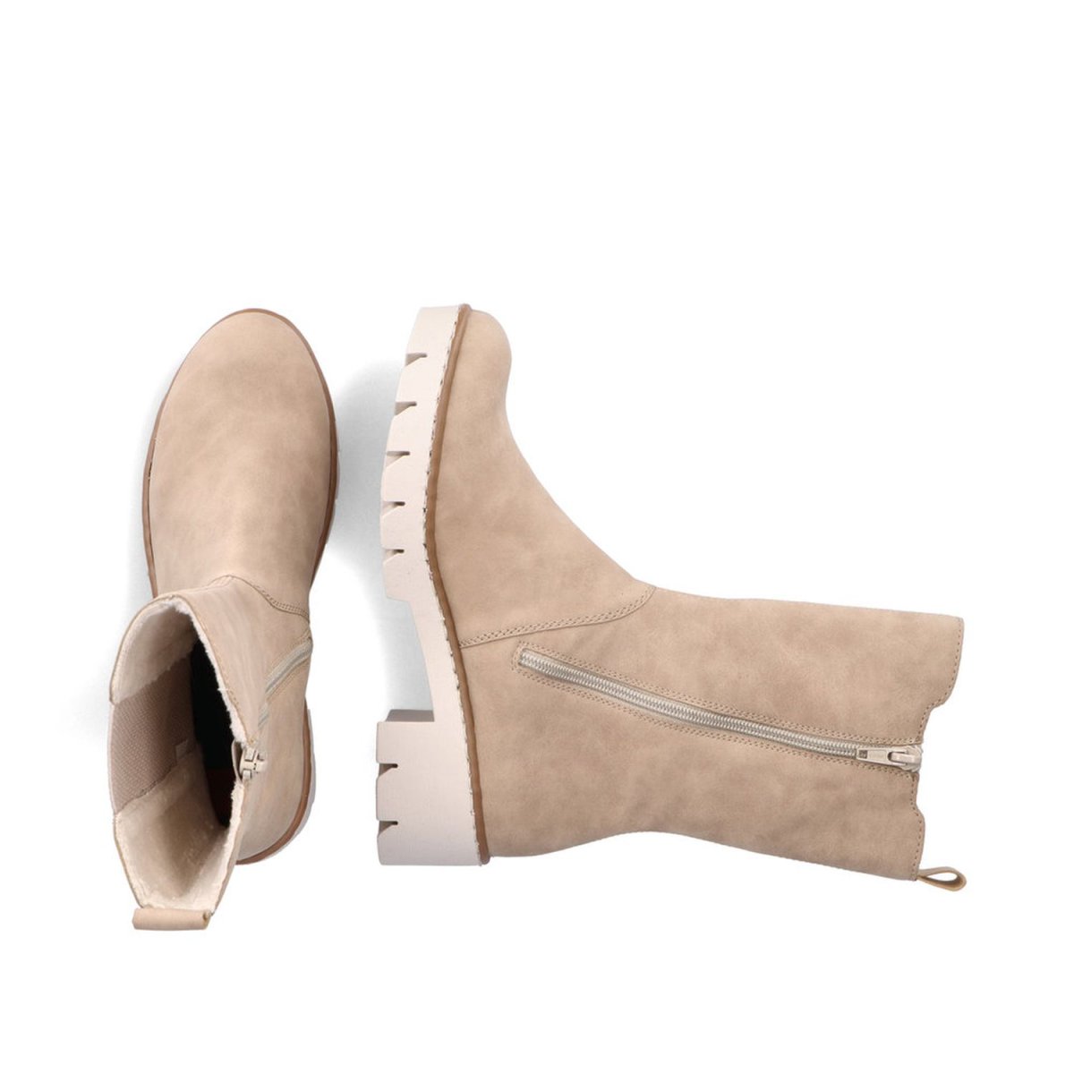 detail Dámská kotníková obuv Rieker X5752-60 béžová