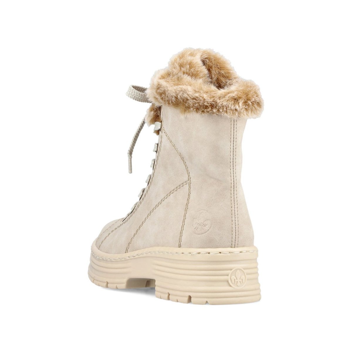 detail Dámská kotníková obuv Rieker X8542-60 béžová