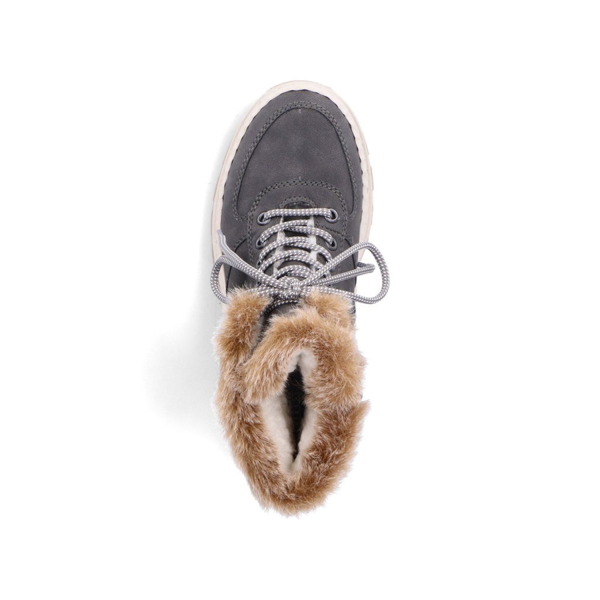 detail Dámská kotníková obuv Rieker X9335-45 šedá