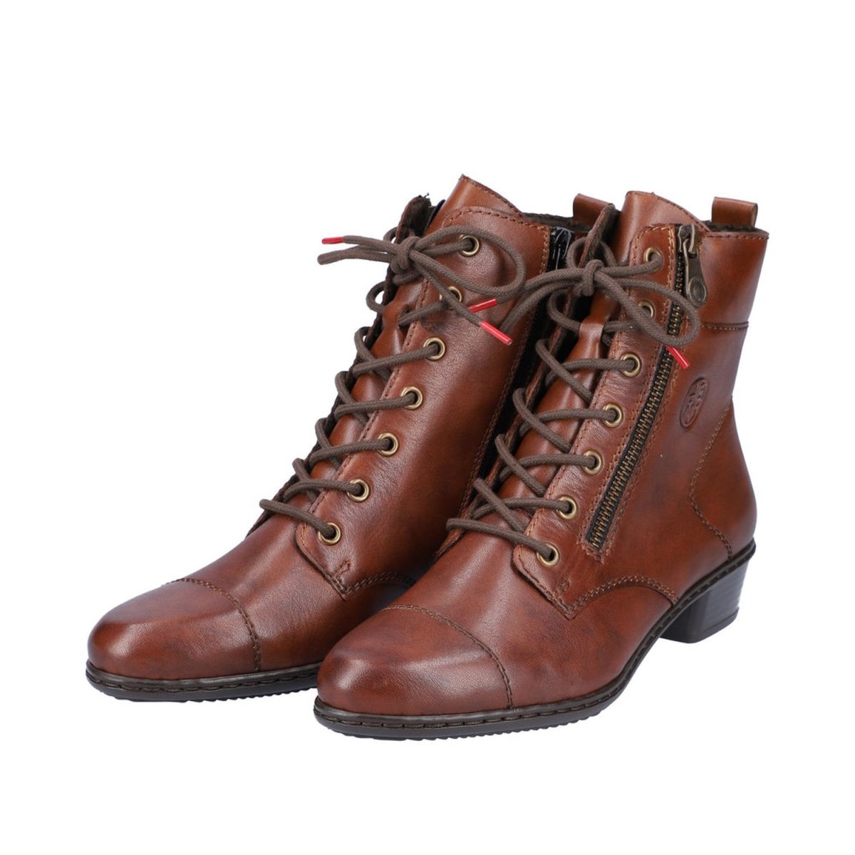 detail Dámská kotníková obuv Rieker Y0706-25 hnědá